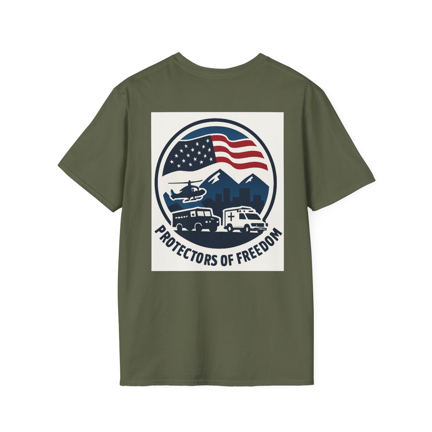 Protectors of Freedom Softstyle T-Shirt